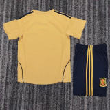 Retro 2008 Spain Away  Kids Kit