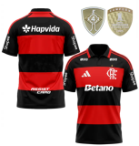 26/27 Flamengo Home Long Sleeve Jersey | Fan Version