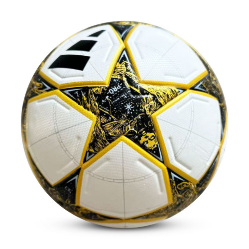 Size 5 Thermal Bonding Leather Outdoor Soccer Ball (Adidas)
