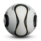 Size 5 Thermal Bonding Leather Outdoor Soccer Ball (Adidas)