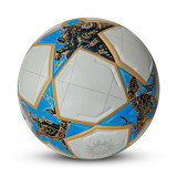 Size 5 Thermal Bonding Leather Outdoor Soccer Ball (Adidas)