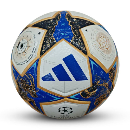 Size 5 Thermal Bonding Leather Outdoor Soccer Ball (Adidas)