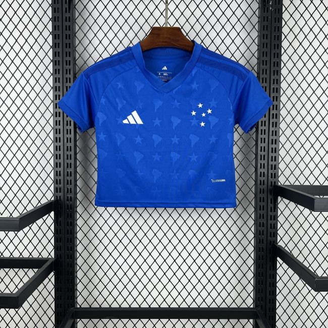 2026 Cruzeiro Home Women Cropped Jersey