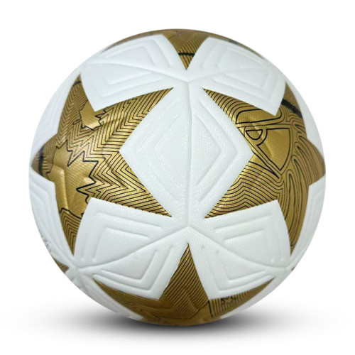 2026 World Cup Size 5 Thermal Bonding Leather Outdoor Soccer Ball (Blank)