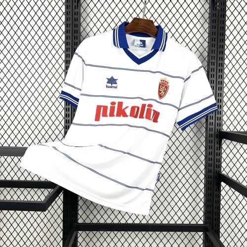 Retro 2000/01 Real Zaragoza Home Man Jersey