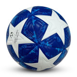 Size 5 Thermal Bonding Leather Outdoor Soccer Ball (Blank)