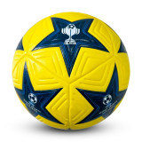 Size 5 Thermal Bonding Leather Outdoor Soccer Ball (Blank)