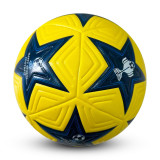 Size 5 Thermal Bonding Leather Outdoor Soccer Ball (Blank)