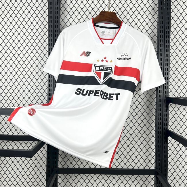 26/27 Sao Paulo Home Man Jersey | Fan Version