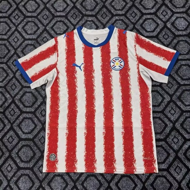 2026 Paraguay World Cup Home Man Jersey | Fan Version