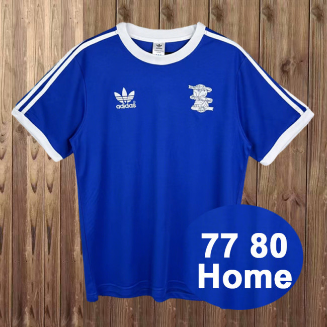 Retro 1977 -1980 Birmingham City Home Jersey