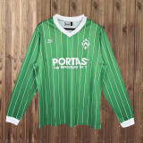 Retro Werder Bremen 1988/89 Away Long Sleeve Jersey