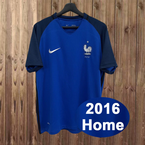 Retro 2016 France Home Jersey
