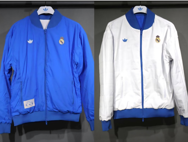 25/26 Real Madrid Double Side Cotton Jacket