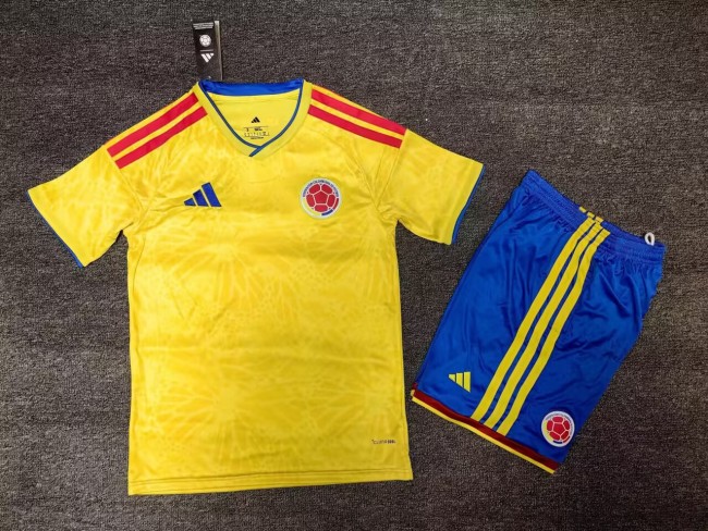 2026 Colombia World Cup Home Kids Kit