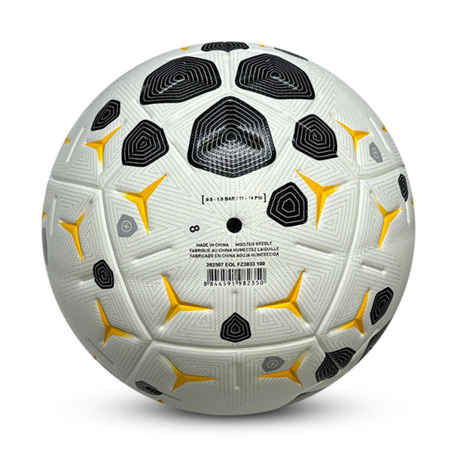 Size 5 Thermal Bonding Leather Outdoor Soccer Ball (Blank)