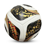 2026 World Cup Size 5 Thermal Bonding Leather Outdoor Soccer Ball (Blank)