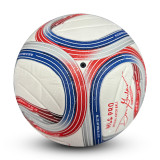 Size 5 Thermal Bonding Leather Outdoor Soccer Ball (Adidas)