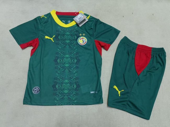 2026 Senegal World Cup Away Kids Kit
