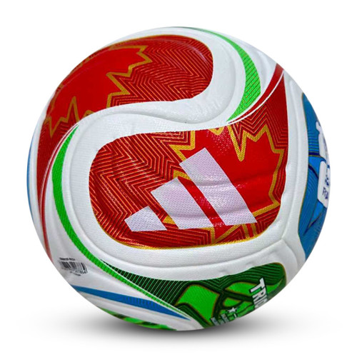 2026 World Cup Size 5 Thermal Bonding Leather Outdoor Soccer Ball (Adidas)