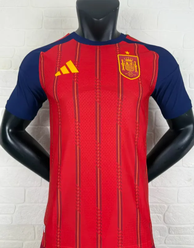 Player Version |  2026 Spain World Cup Home Man Jersey