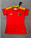 Fan Version |  2026 Belgium World Cup Home Women Jersey