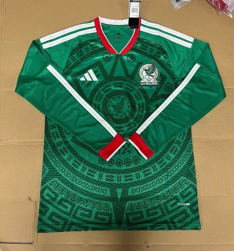 Fan Version | 2026 Mexico World Cup Home Long sleeve Jersey