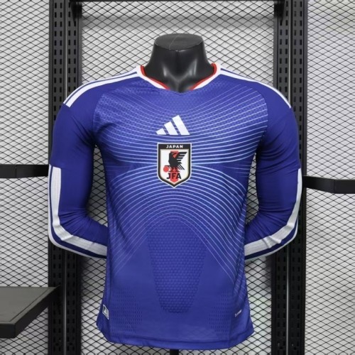2026 Japan World Cup Home Long Sleeve Man Jersey | Player Version
