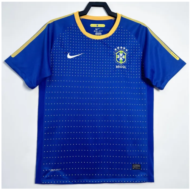 Retro 2010 Brazil Away Jersey