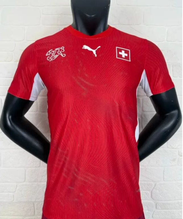2026 Switzerland World Cup Home Man Jersey | Player Version