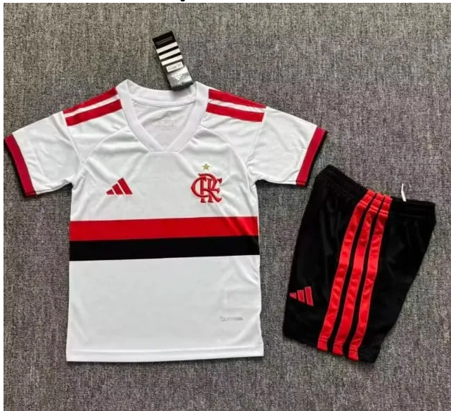 26/27 Flamengo Away Kids Kit