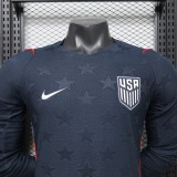 2026 USA World Cup Away Long Sleeve Man Jersey |  Player Version