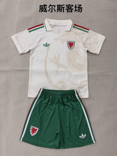 2026 Wales World Cup Away Adult Uniform