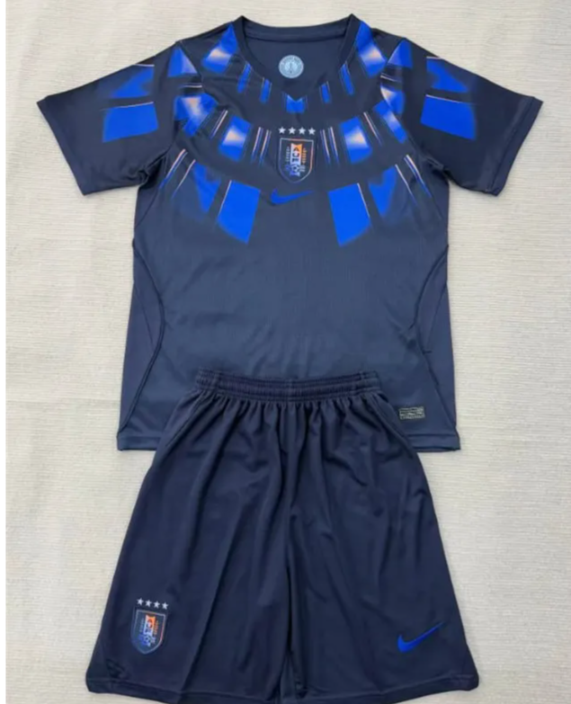 2026 Uruguay World Cup Away Kids Kit