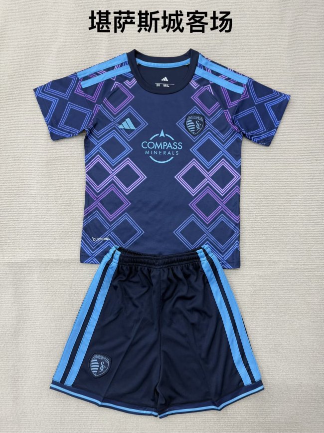 26/27 Kansas City Away Kids Kit