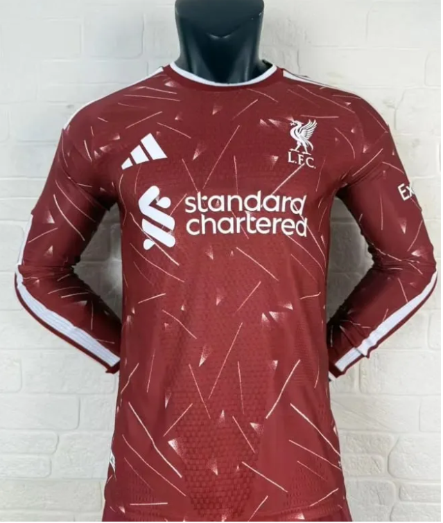 26/27 Liverpool Home Long Sleeve Jersey | Player Version