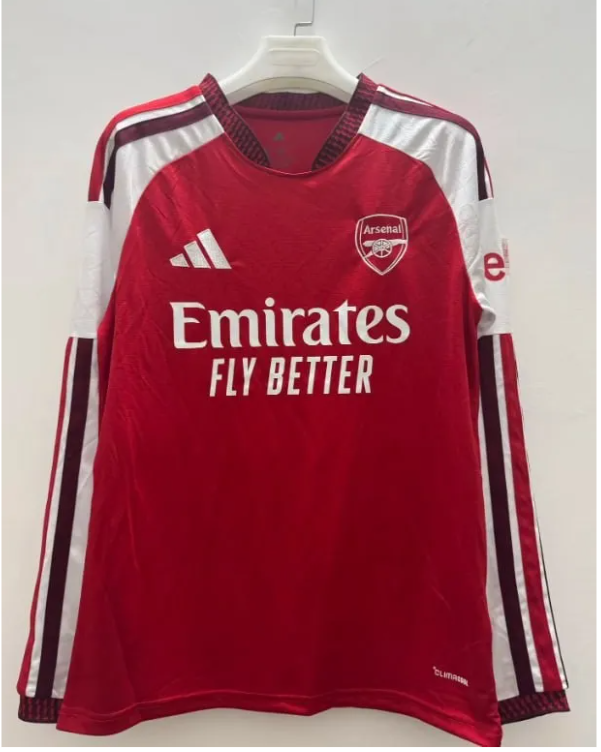26/27 Arsenal Home Long Sleeve Man Jersey | Fan Version