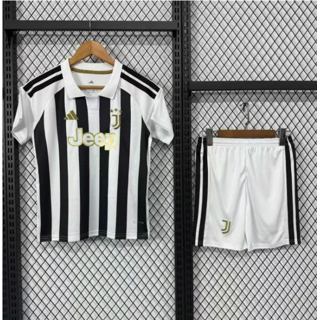 26/27 Juventus Home Kids Kit