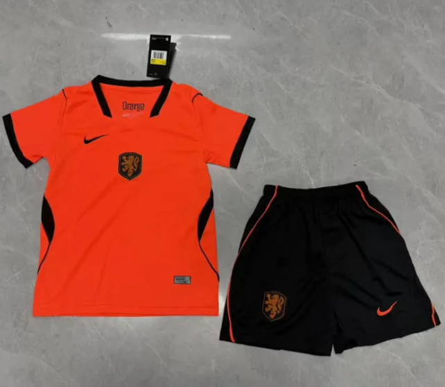 2026 Netherlands World Cup Home Kids Kit