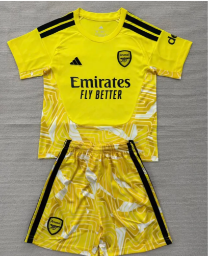 26/27 Arsenal Goalkeeper Kids Kit