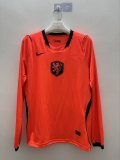 2026 Netherlands World Cup Home Long Sleeve Man Jersey | Fan Version