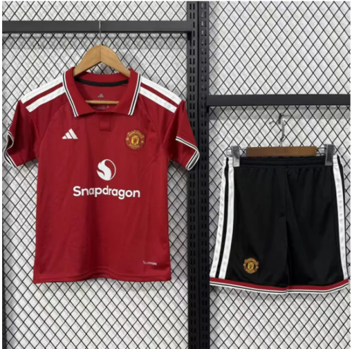 26/27 Manchester United Home Kids Kit