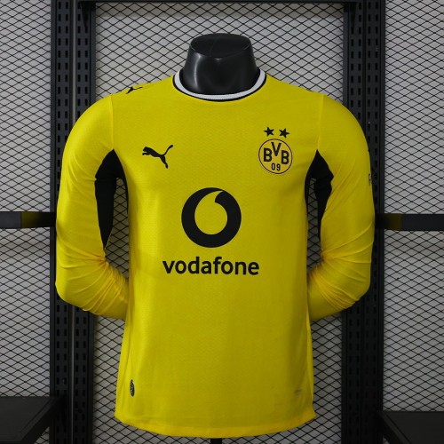 26/27 Borussia Dortmund Home Long Sleeve Jersey | Player Version