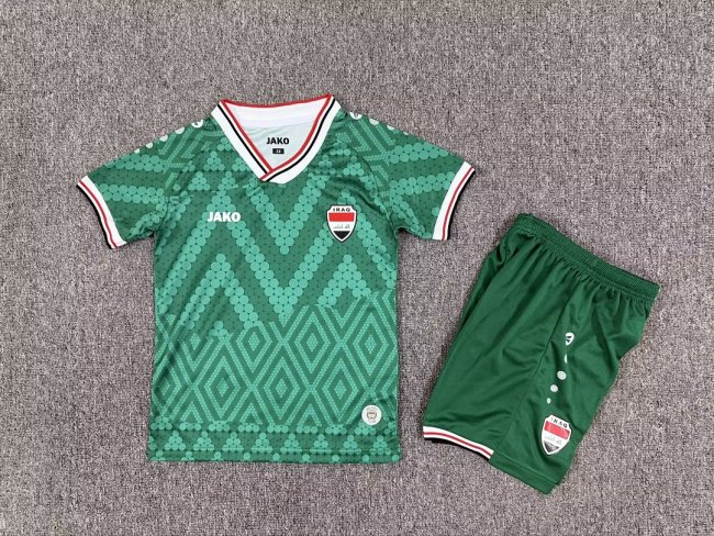 2026 Iraq World Cup Away Kids Kit