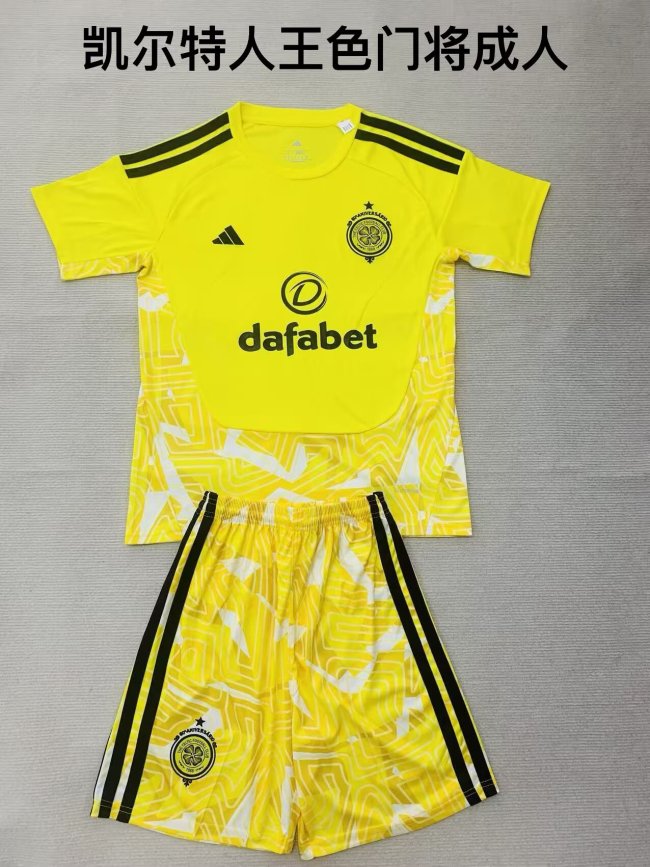 26/27 Celtic Goalkeeper Kids Kit