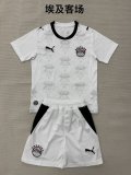 2026 Egypt World Cup Away Kids Kit