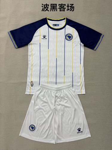 2026 Bosnia and Herzegovina World Cup  Away Kids Kit
