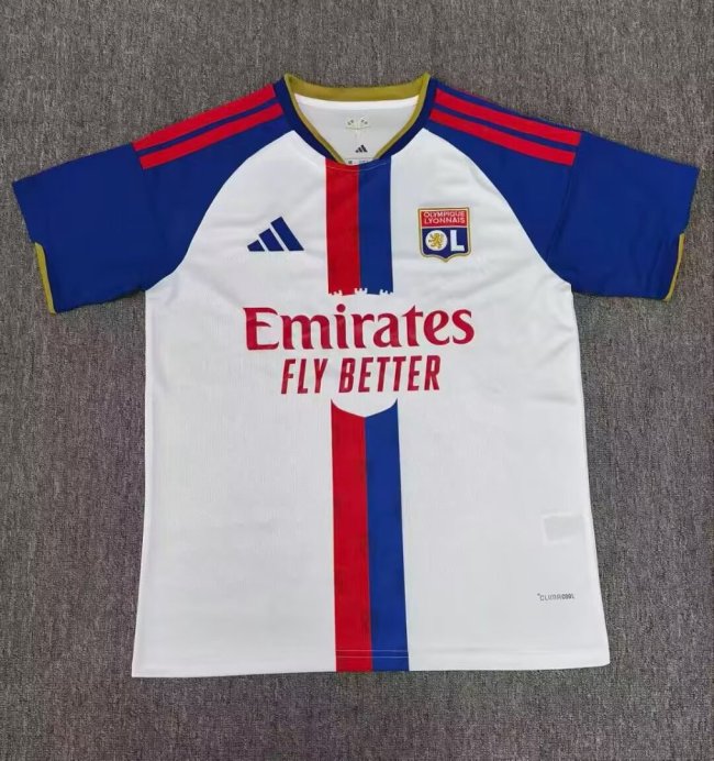 26/27 Lyon Home Man Jersey | Fan Version