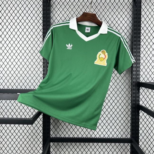 Retro 1986 Mexico Home Jersey