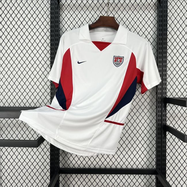 Retro 2002 USA  Home Jersey